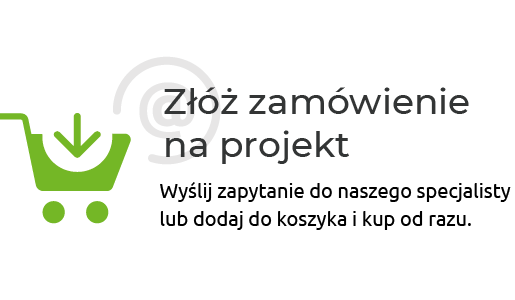 Złóż zamówienie na projekt, wyślij zapytanie do naszego specjalisty lub dodaj do koszyka i kup od razu
